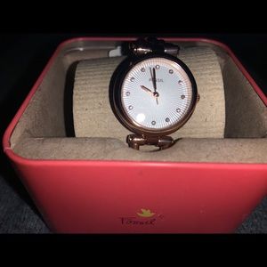 Fossil rose gold watch